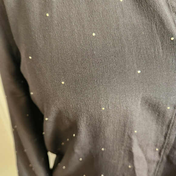 Club Monaco Silk beaded collar button down - Picture 12 of 16